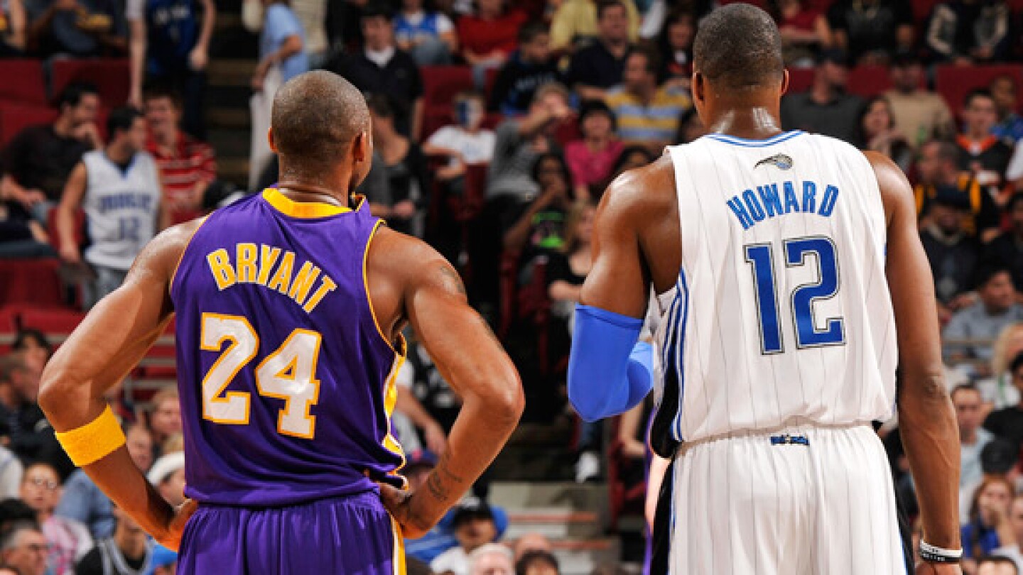 Kobe bryant top dwight howard